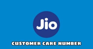 Jio customer care number